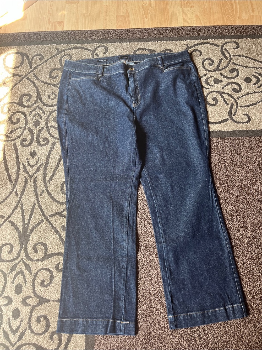 Talbots Indigo Wide-Leg Denim Jeans